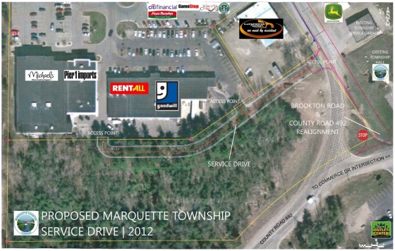 Proposed Marquette Township Service Drive 2012