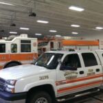 The Marquette Township trucks are tough and ready to go in the new Firehall