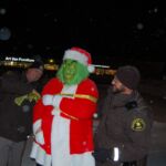 The Deputies were quick to control the Grinch, however.