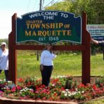 Marquette Township Business Association Welcome Signs Michigan 17
