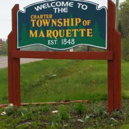 Beautification Project on Township Welcome Signs Continues - Marquette ...