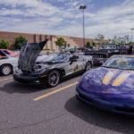A few corvettes joined us on the lot