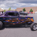 This hot rod had some gorgeous paint.