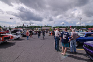 Spectators enjoyed the display of over 100 cars!