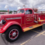 The classic Marquette Township Fire truck!