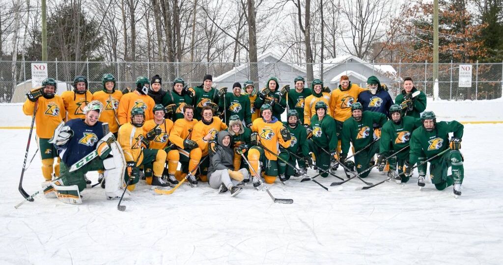 Thank you Northern Michigan University Wildcats Hockey Team for playing today.