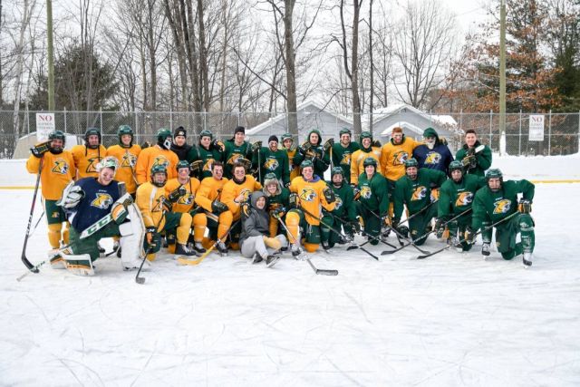 Thank you Northern Michigan University Wildcats Hockey Team for playing today.