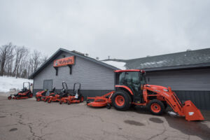 Can't miss U.P. Kubota off US-41 on the way to Negaunee.