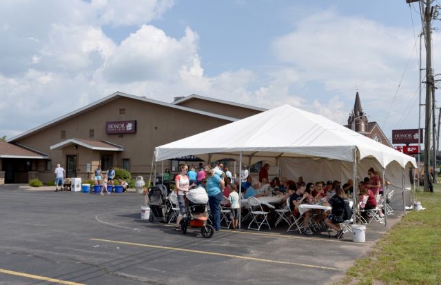 We played music at the Negaunee Branch to liven things up!