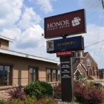 Honor Credit Union in Negaunee loves their Miners!