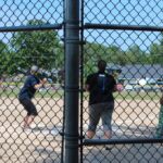 Softball fun at Community Days