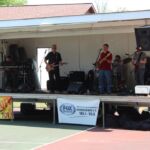 The Crunge rocking out during the 2019 Community Days