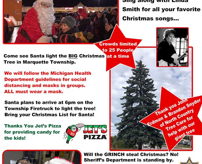 Attend the 2020 Tree Lighting Ceremony in the Township