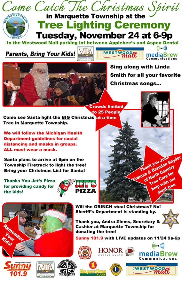 Attend the 2020 Tree Lighting Ceremony in the Township