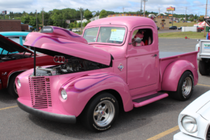 Pink Panther was even there with his awesome truck!