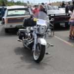 Our very own Bill Tibor brought the only motorcycle at the show!