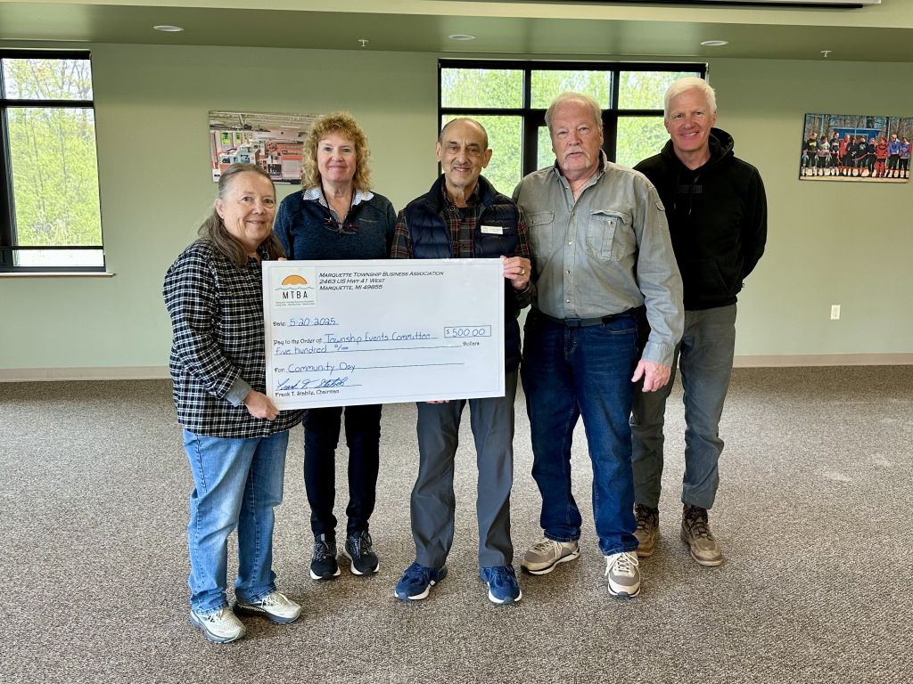 MTBA $500 Donation to Township Community Day