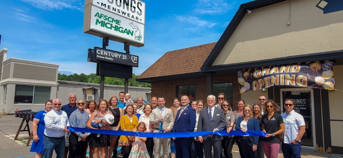 Youngs Menswear MQT Ribbon Cutting 2025